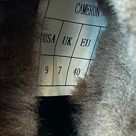 Australia Luxe Collective Cameron Brown Sheepskin Leather Shearling Boots Sz 9 - Picture 9 of 12